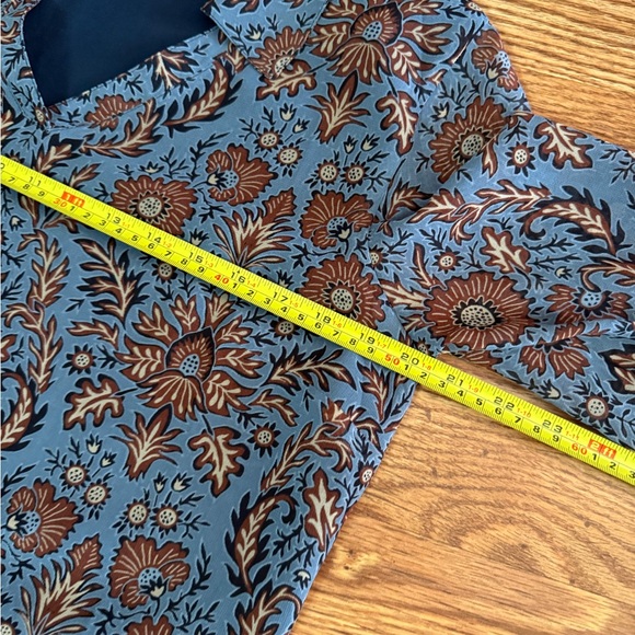 Cabi Provincial Long Sleeve Floral Shift Dress Womens Size M - Picture 10 of 12